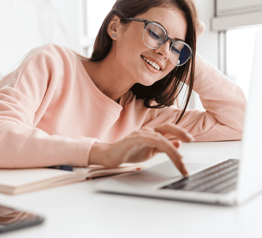 Woman on Laptop