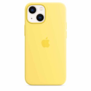 iPhone 13 mini Silicone Case with MagSafe - Lemon Zest