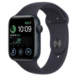 Apple Watch SE Midnight Aluminium Case with Midnight Sport Band